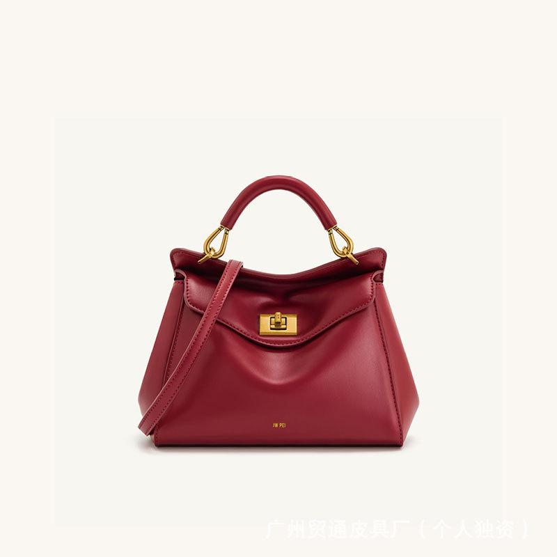 JW Pei Lucia Lock Pillow Bag - High-End Women's Shoulder & Crossbody Handbag