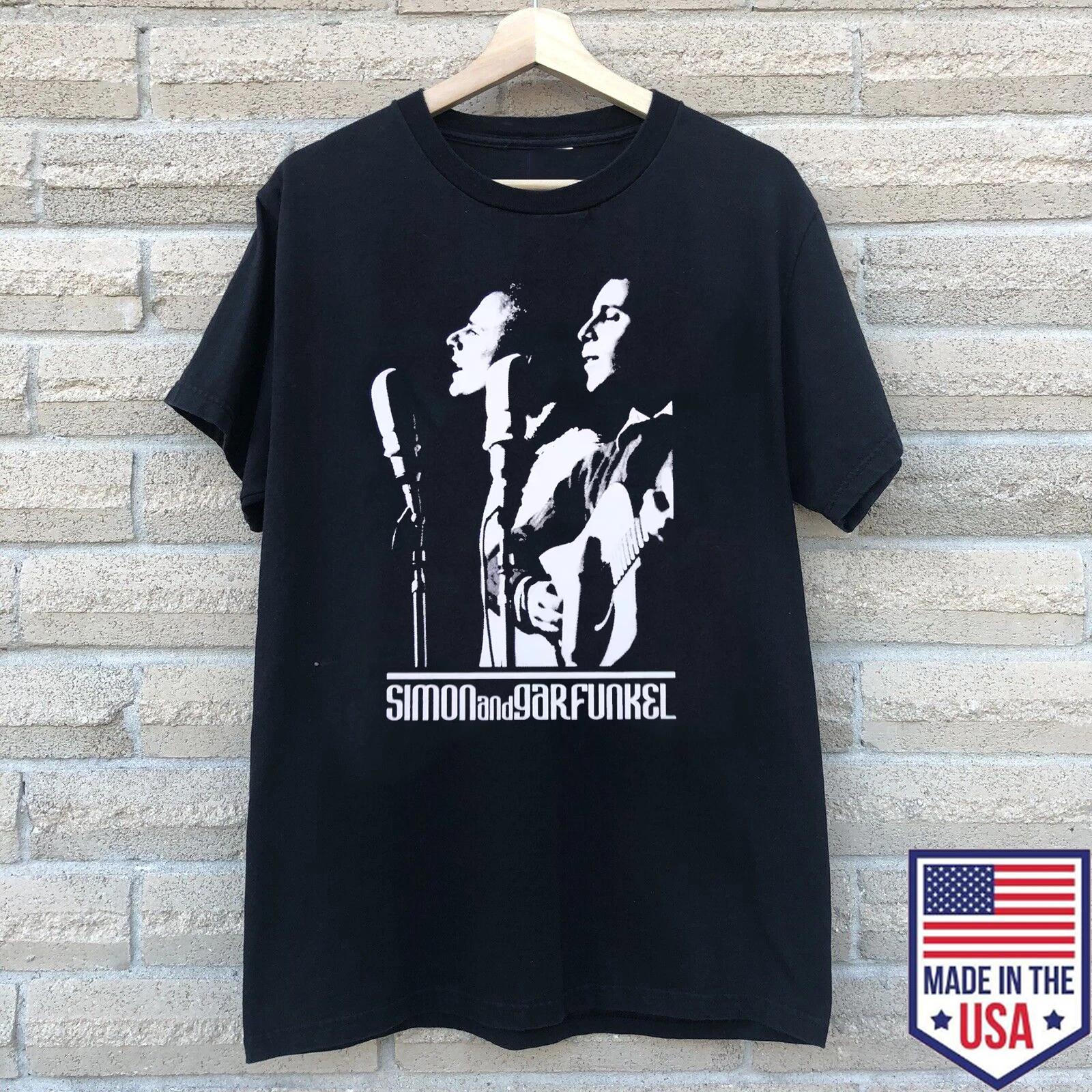Simon And Garfunkel Live On Stage T Shirt Full Size S-5XL S
