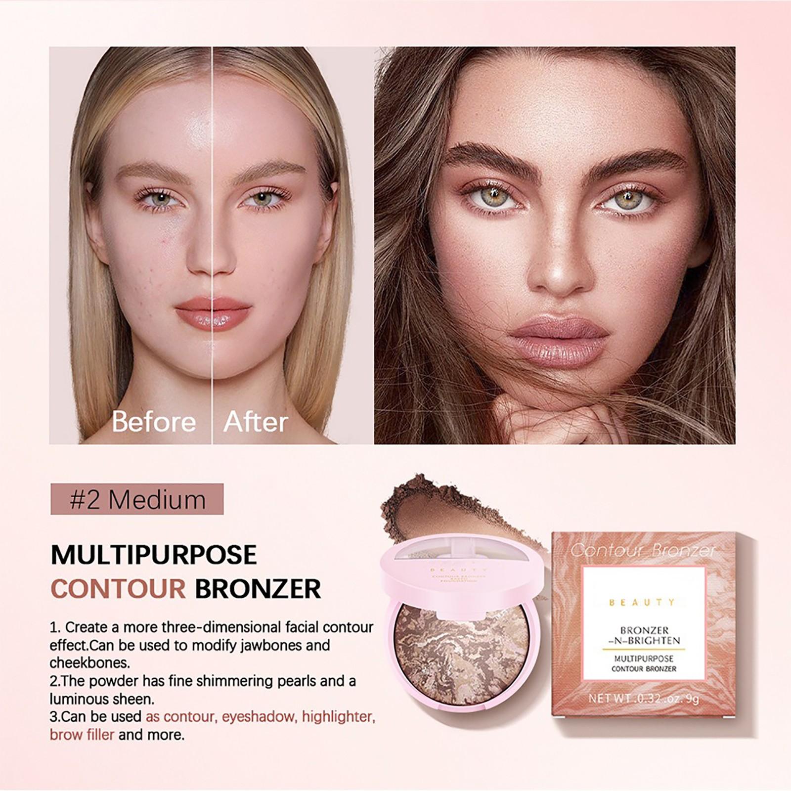 

Цветокорректирующая пудра Тональная основа Легкое и среднее покрытие Полуматовая естественная отделка Пекарская пудра для лица Жемчужная пудра для женщин One Size