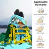 1pc Blanket Pippi Longstocking Print Design, Lightweight Blanket for Sofa, Bed- Soft &Warm, Gift for All Seasons like Christmas, Halloween