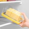 Convenient Butter Cutting and Storage Container Butter Dish with Lid Plastic Butter Container Suitable for Butter