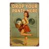 Vintage Metal Sign Laundry Room Decor Bar Man Cave Gift