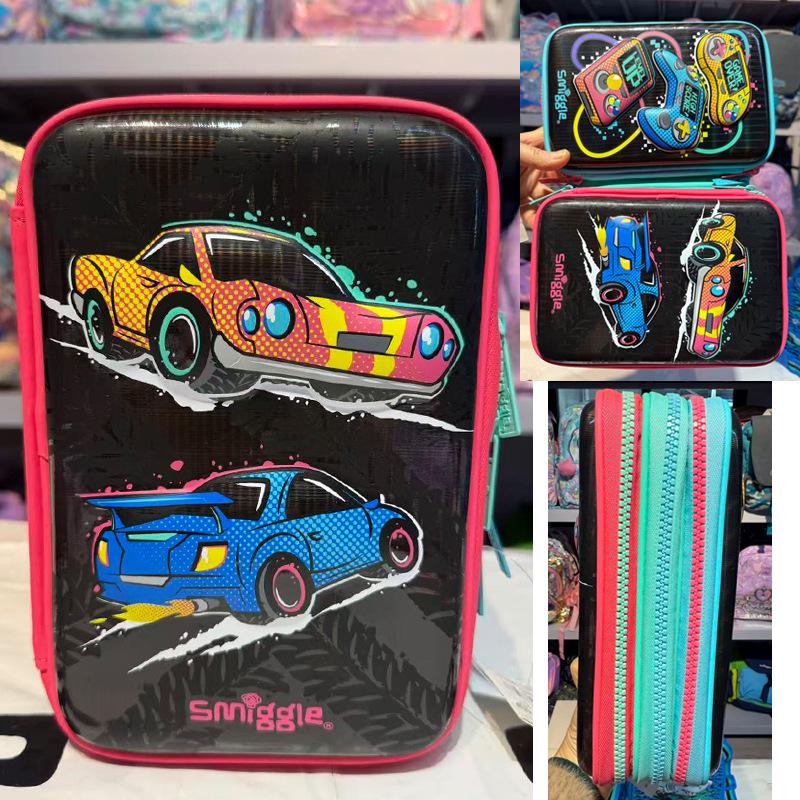 Smiggle Australia Large Capacity Pencil Case & Stationery Gift Set for Primary School Children