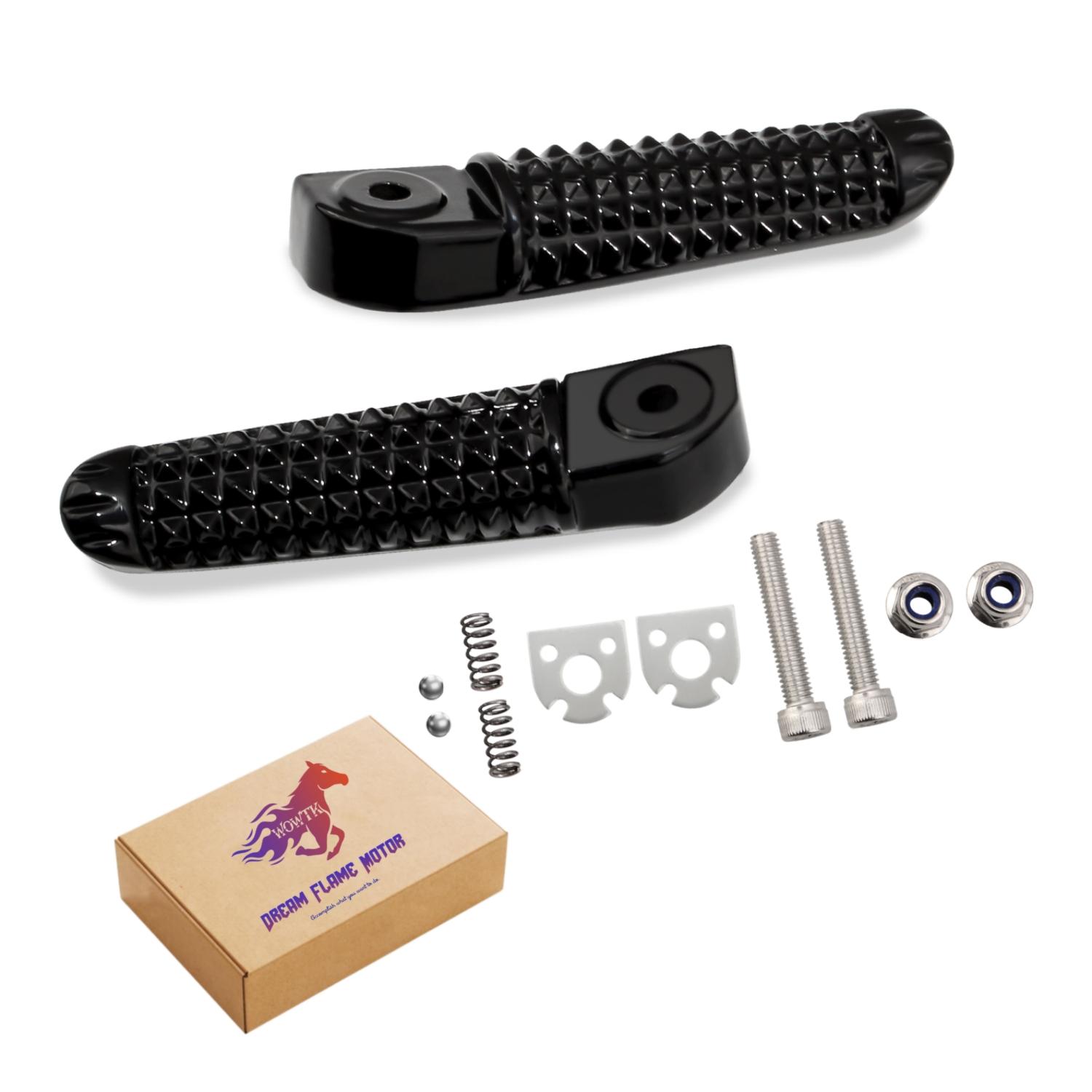 Rider Passenger Pedal Set Racing Front Footpeg Rear Footrest Motorcycles Parts For YAMAHA YZF-R1 R1M R1S R6 R1LE V-Max 1700 GP60 Rear Footpeg