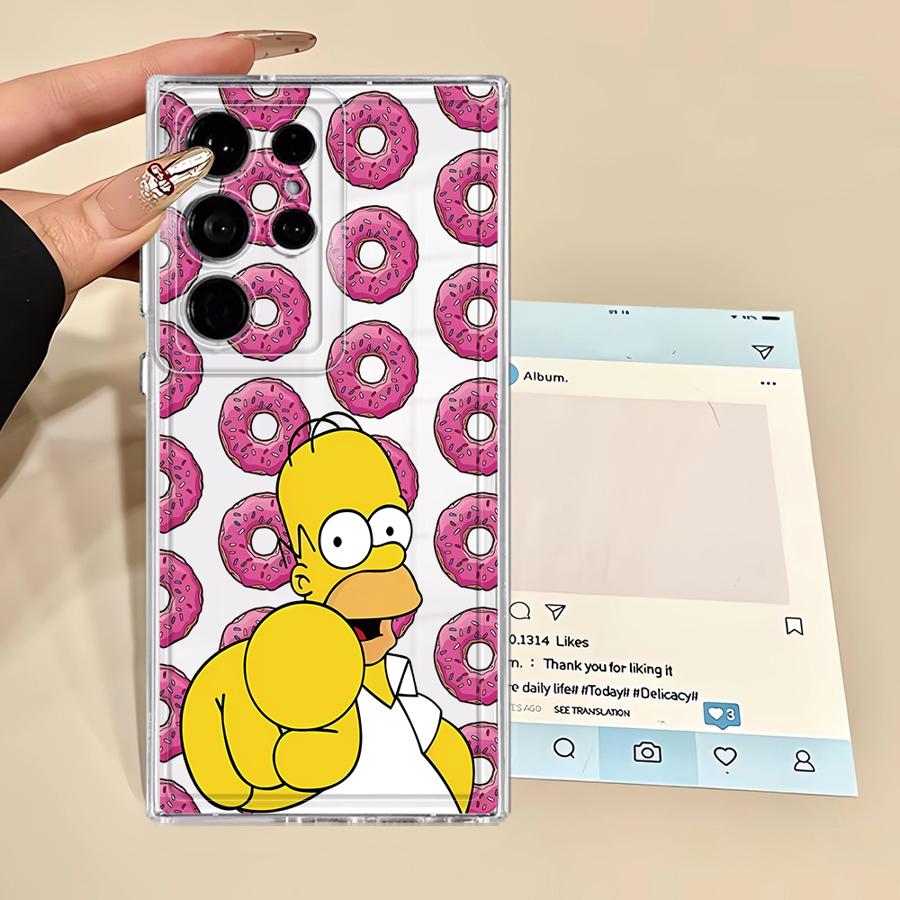 

Cute The S-simpsons Phone Cover Case for Samsung Galaxy Note 20 Ultra 10 S21 S20 Plus S25 Edge S26 S22 FE S24 S23 Ultra Galaxy S25+