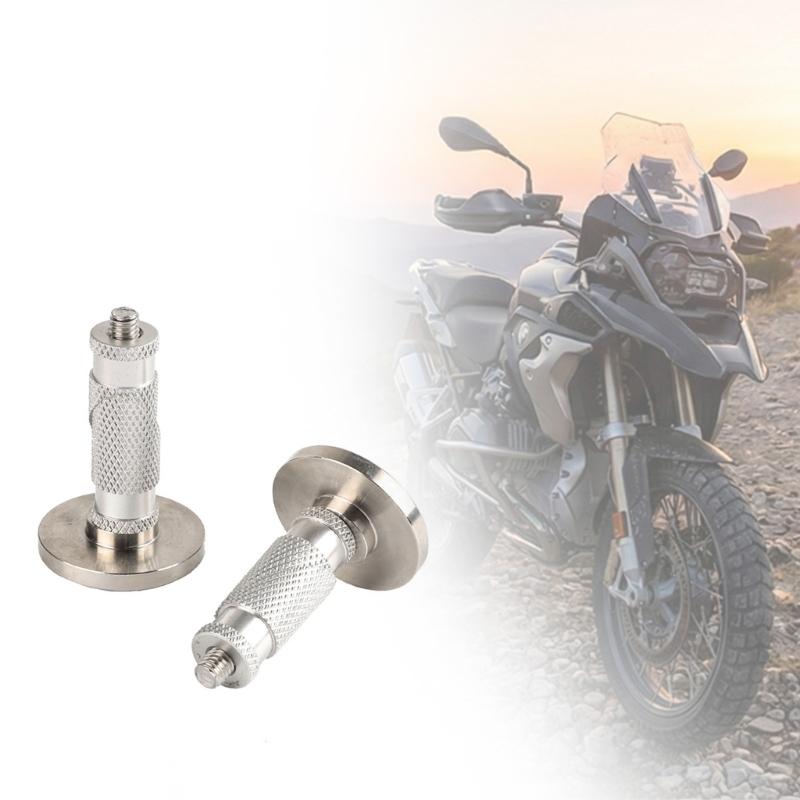 2pcs Stainless Handlebar Plug Dirt Bike Handlebar End Cap Replacement Motorcycle Accessories Easy Installation