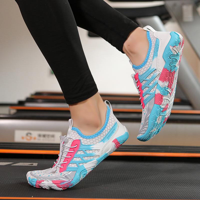 Unisex Mehrfachnutzungs-Trainingsschuhe Damen Fitnessschuhe Paare Urlaub Strandspiel Wasserschuhe Herren Indoor Kniebeugeschuhe