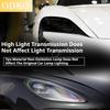 For Tesla Model 3 Y X S - Pre-cut PPF Car Headlight Protective Film TPU Rearview Mirror Transparent Scratch Resistant
