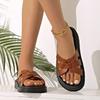 2025 New Women Slippers Summer Open Toe Casual Shoes Leisure Sandal Female Beach Flip Flops Big Size