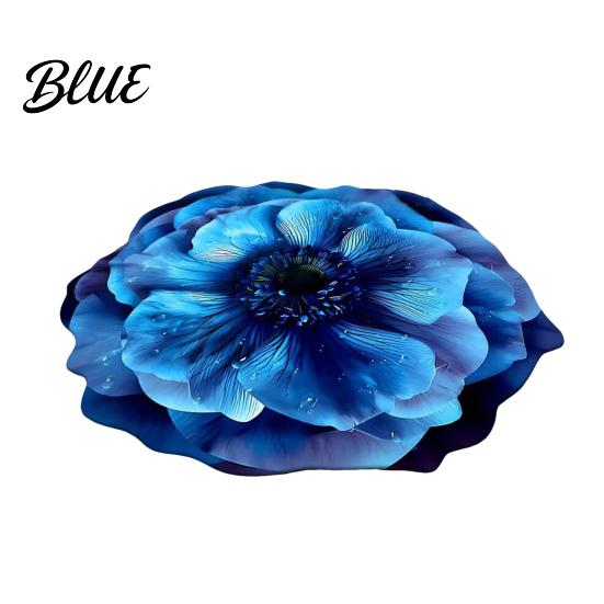 High Absorbency Bath Realistic Anti-slip Rug Anti-Slip Flower Bathroom Mat 3D Absorbent Floor Area