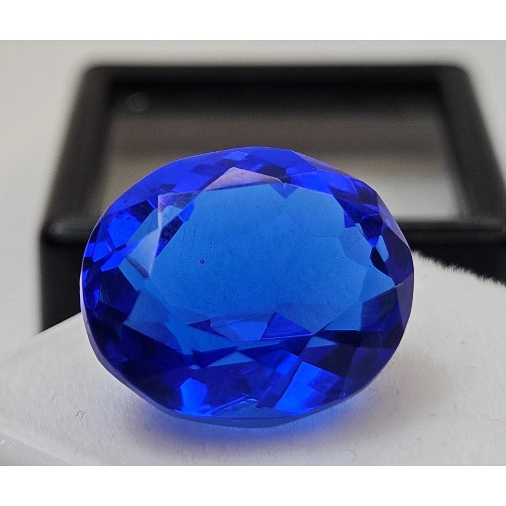 Natural Blue Sapphire For Making Oval Cut 11-12 Ct Fabulous Loose Gemstone