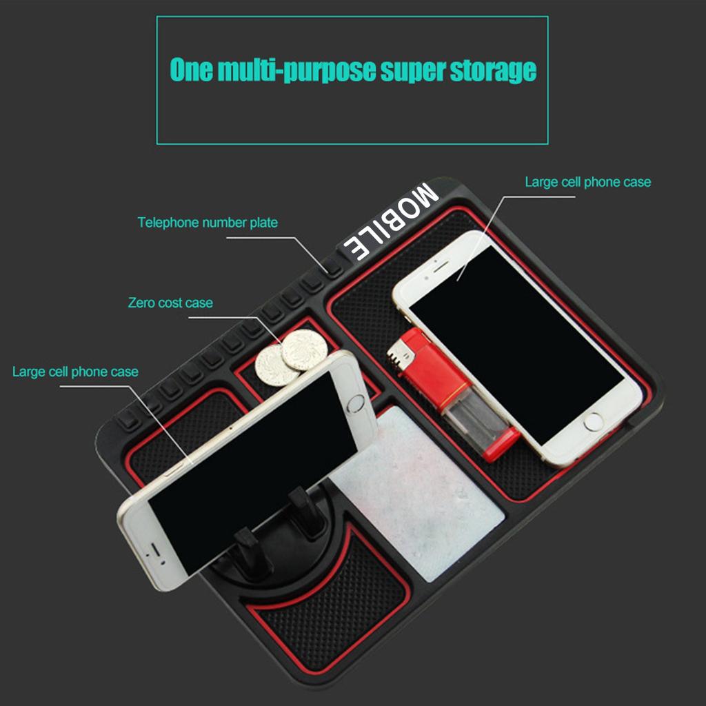 High Quality Car Phone Holder Silicone Pad Dash Mat Cell Phone Car Mount GPS Holder Cradle Dock For Phone - Desk Stand