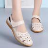 Women Sandals New Spring Summer Flat Hollow Out Ladies Shoes Buckle Solid Color Women's Sandals Beach Shoes