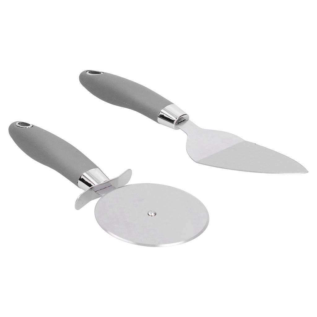 Pizza Tool Kits Pizza Cutter Wheel And Shovel Stainless Steel Pizza Slicers Kitchen Gadgets