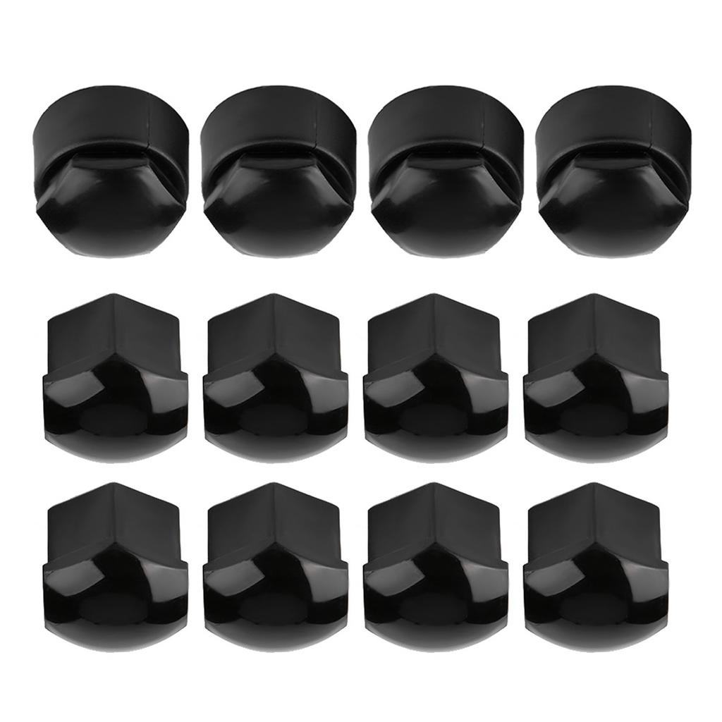 20 pièces Cache de protection pour voiture Écrou 17 mm Roue de voiture Auto Vis de moyeu Cache antivol Bouchon Vis de roue