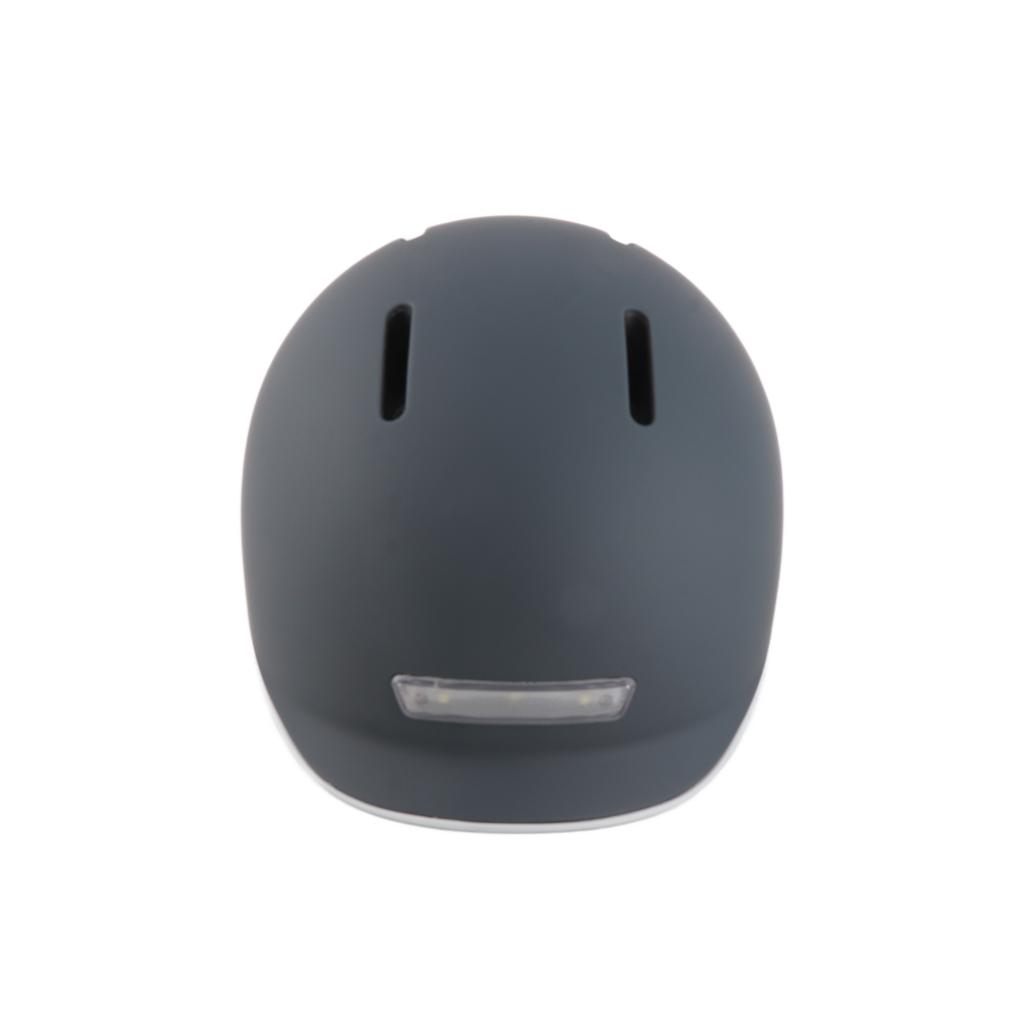 Lightweight Cycling Helmet Breathable Night Riding Mountain Bike Safety Hat with Warning Light