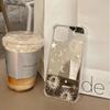 Sun Moon Pattern Phone Case For iPhone 11 12 13 14 15 16 17 Pro Max XS X XR 7 8 Plus Make Up Mirror Shockproof Soft Cover