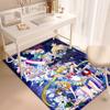 Cute cartoon theme Sailor Moon Tsukino Usagi cartoon rug Multifunctional household anti-slip decorative door mat, outdoor floor mat, and carpet Y14