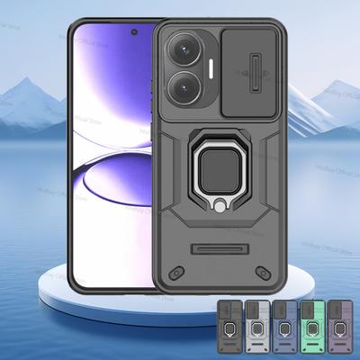 For Xiaomi Poco F7 Case Slide Camera Phone Case For Xiaomi Poco F7 Cover Armor PC Shockproof Back Cover Cases For Xiaomi Poco F7