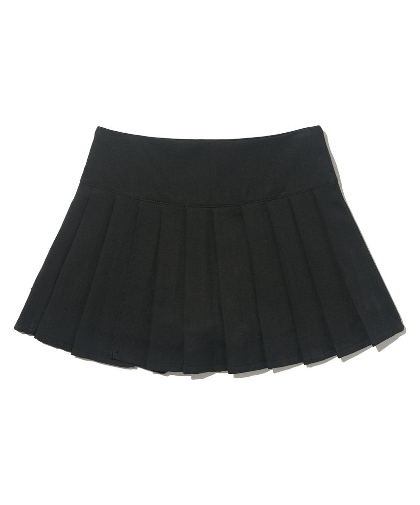 Road Road Teen Pleated Tennis Skirt (Black)
