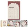 English 2025 Wall Calendar Planner 18 Months Calendar Planner  Home Decoration