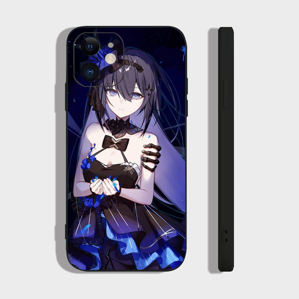 Seele Animated Game Honkai Star Rail Phone Case For IPhone 17 Air 16 15 14 13 Pro Max 11 12 Black Silicone Cover