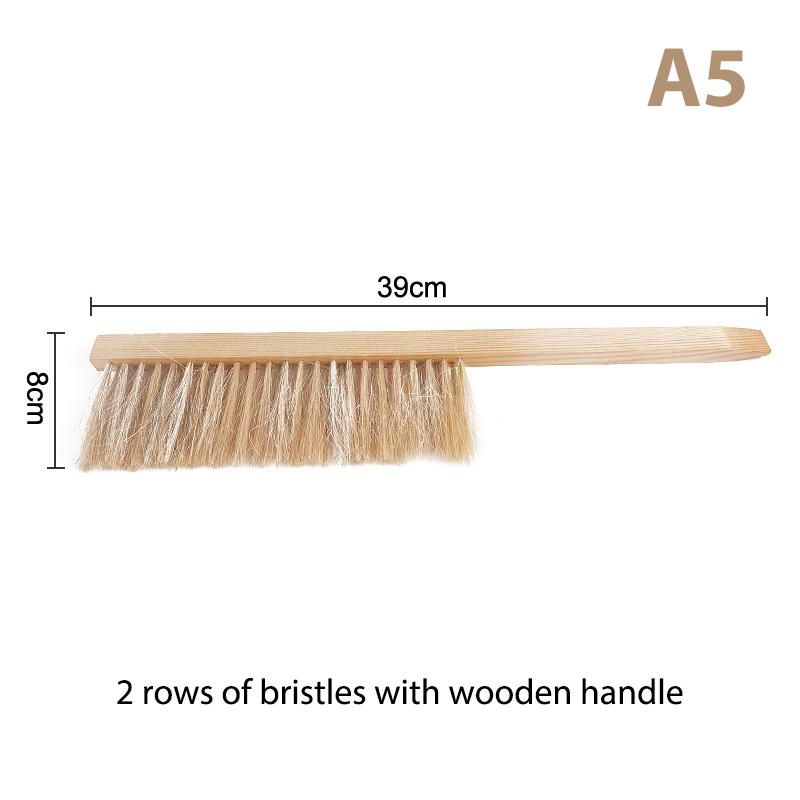 

Инструменты для пчеловодства Деревянная щетка для меда Оса Пчелиная щетка Конский хвост Пчелиная щетка