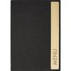 A4 Menu Cover - SIGEL - SM220 - 2 Double Pockets - 8 Pages - FSC Bamboo RPET