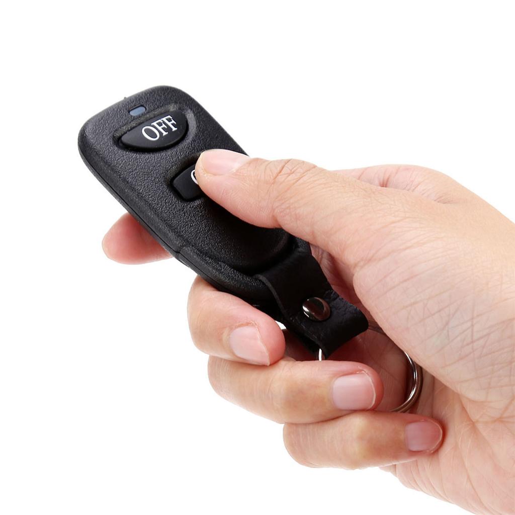 AC 220V 1CH Wireless Remote Control   Relay Receiver Module with 2 Transmitters 433MHZ