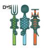 Dinosaur Toddler Utensils Set Fork Spoon Pusher Kids Cutlery Set for Fun Mealtime Adventures BPA-Free Kitchen Utensils for Self-Feeding Independence