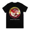 2024 Summer Cotton Heavy Metal Rock Band T Shirt UnisexRound Neck Casual Oversized Graphic Tees Short Sleeve Tops