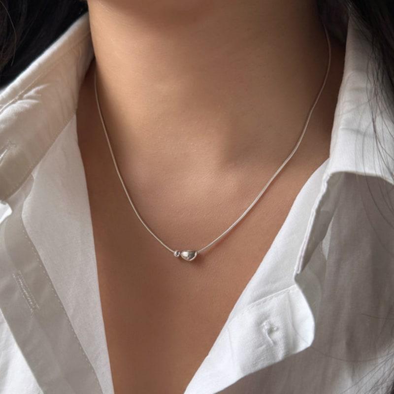 Melliv Pebble Dot Necklace_mvn54