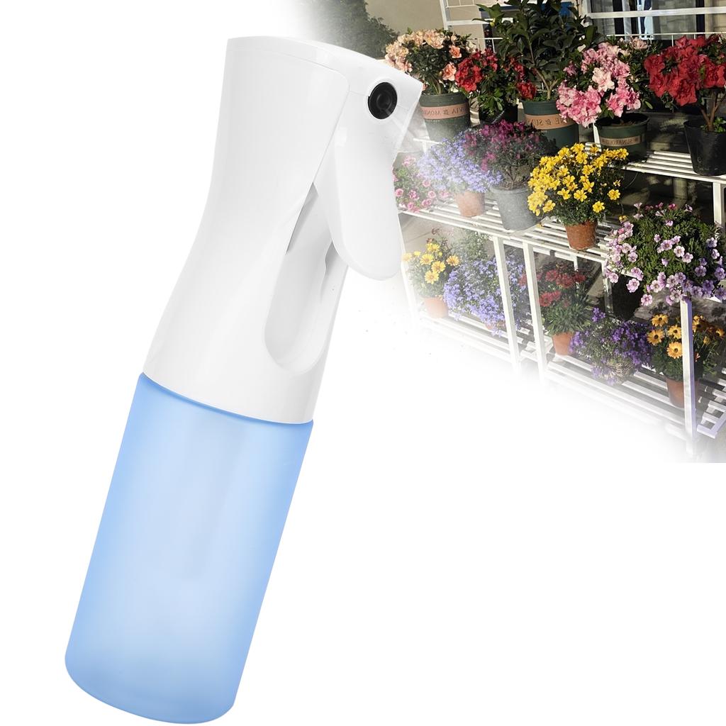 200ML Spray Bottle Refillable Continuous Water Mist Bottle for Hair Styling Gardening Skin CareBlue