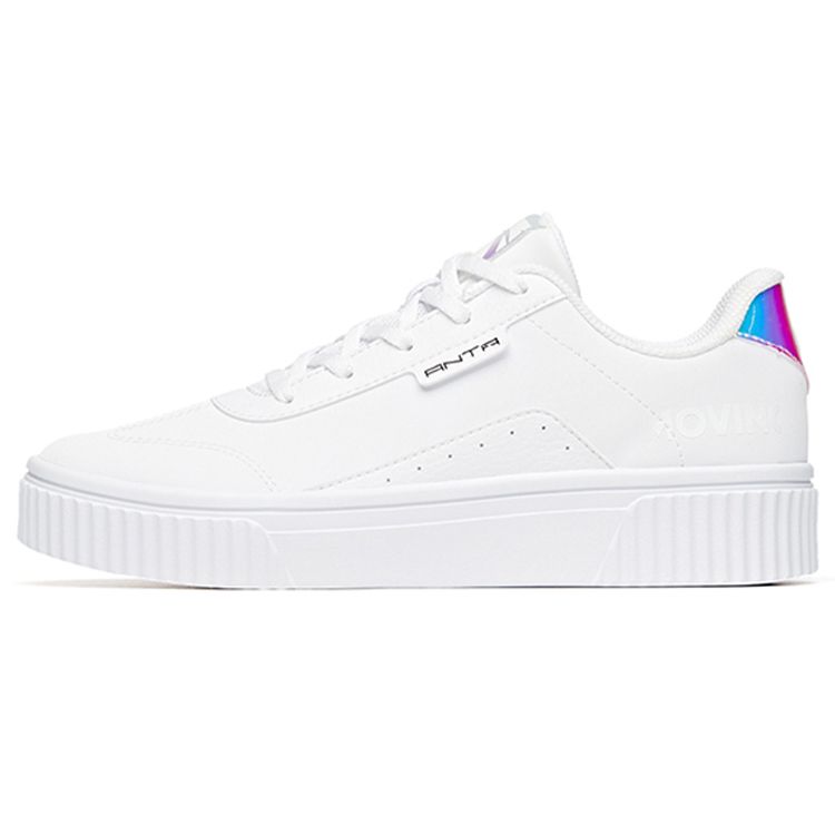 

Anta Lifestyle Series Low-Top Skate Shoes Women sneaker White Laser 922038023-1 37.5
