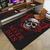 1pc Snake Skull Carpet Anti Slip Polyester Floor Mat for office,Bedroom