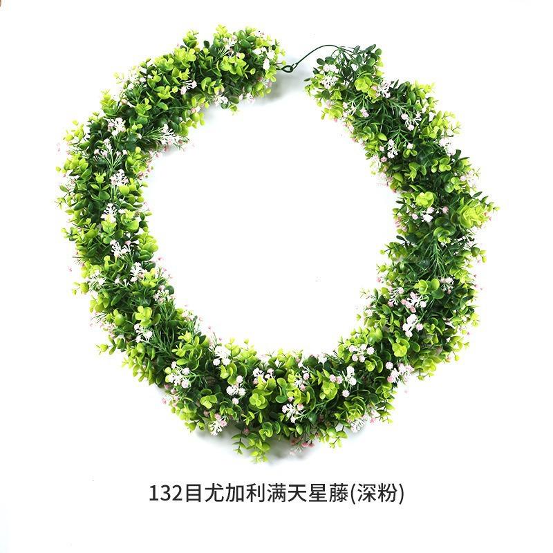 Hotel Wedding Photo Simulation Wreath Storefront Decoration Simulation Plant Door Decoration Pendant Green Plants