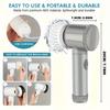 Electric Cleaning Brush with 5 Brush Heads, USB Rechargeable, 500mAh, Handheld Cleaner, Portable and Compact