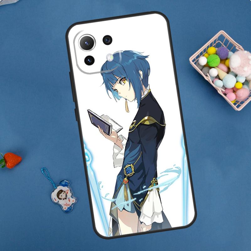 Genshin Impact Xingqiu Case For Xiaomi 14T Pro 13T 11T 12T 13 14 15 Ultra POCO X7 Pro X3 X5 X6 F5 F6 M6 Pro Cover