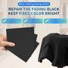 Black Color Restoration Laundry Sheets - Color Reviver for Black Clothes & Trousers | Washing Machine Safe, Easy-to-Use