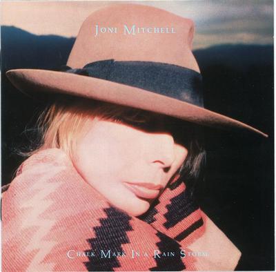 CD JONI MITCHELL  Chalk Mark In a Rain Storm 9241722 Geffen Records 1988 US Rock Used