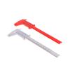 0-150Mm Double Rule Scale Plastic Vernier Caliper Measuring Student Tool Ruler