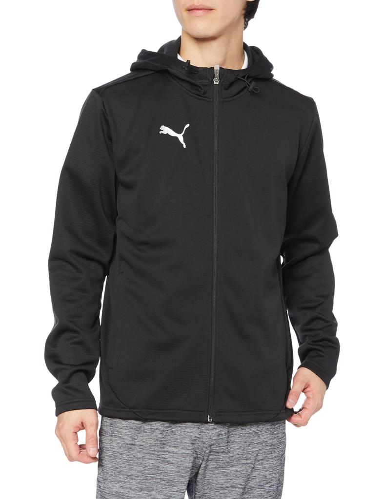 Puma TeamFINAL Training Softshell Soccer Size Black Size L Men's Jacket, 659393, (03),