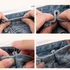 Waist Tightener Pants Waist Buttons Alloy Tighten Waist for Skirt Pants Jeans Adjustable Waist Clip Clothing Accessories