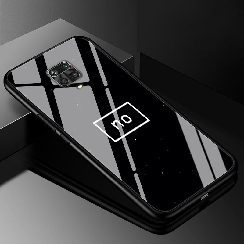 Tempered Glass Case for Xiaomi Redmi Note 9 9S 10T 10 Pro 10S 4G 5G 8 8T 8 Pro Cover Hard Case Case Redmi 12 4G TPU Bumper