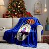 Deportivo A Coruna Crest Throws Blanket Flannel Blankets Plush for Couch Bed Gifts for Men Women Travel picnic blanket Christmas fan gifts