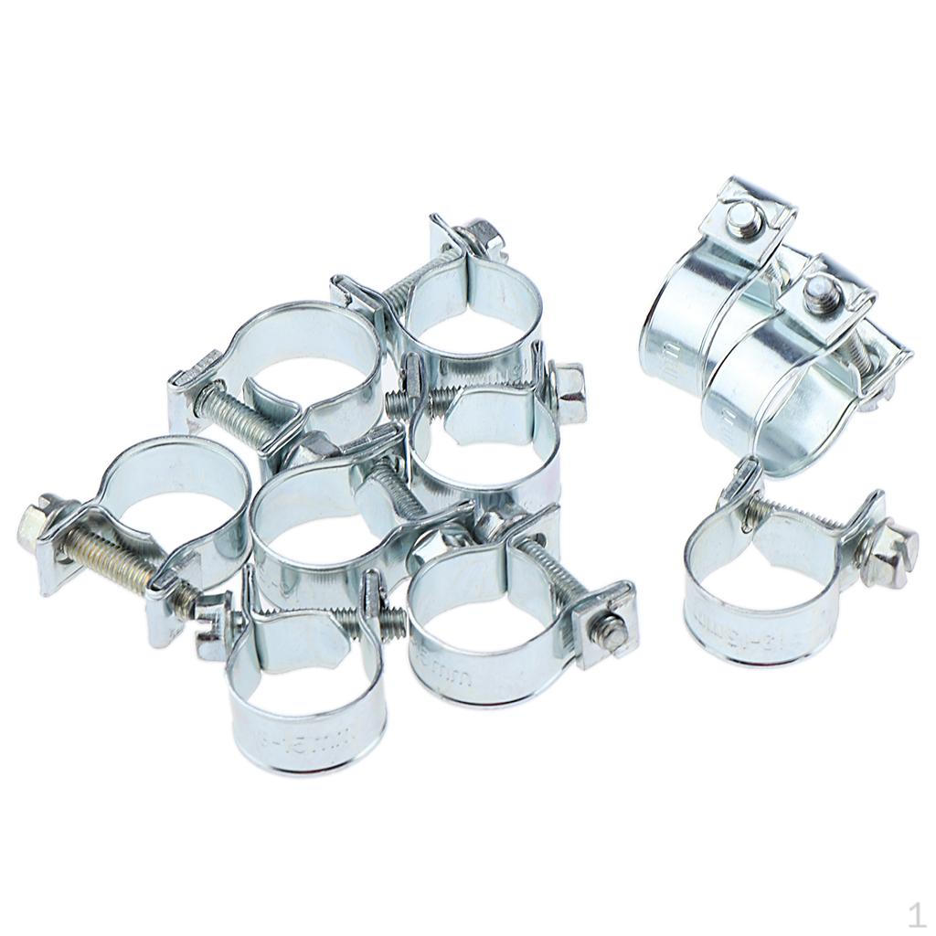 10 Clamps Fuel Line Clips