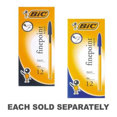 BiC Feinpunkt-Kugelschreiber (12/Karton)