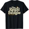 Das Regal Beagle Vintage Three's Company 1980er Jahre Logo T-Shirt