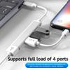 4Port Usb 3.0 Hub Usb Hub High Speed Type C Splitter 5Gbps For Pc Computer Accessories Multiport Hub 4 Usb 3.0 2.0 Ports