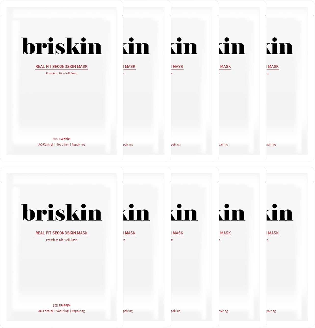 

briskin Real Fit Second Skin Mask Skin 10 шт AC-Control (Грубый уход)